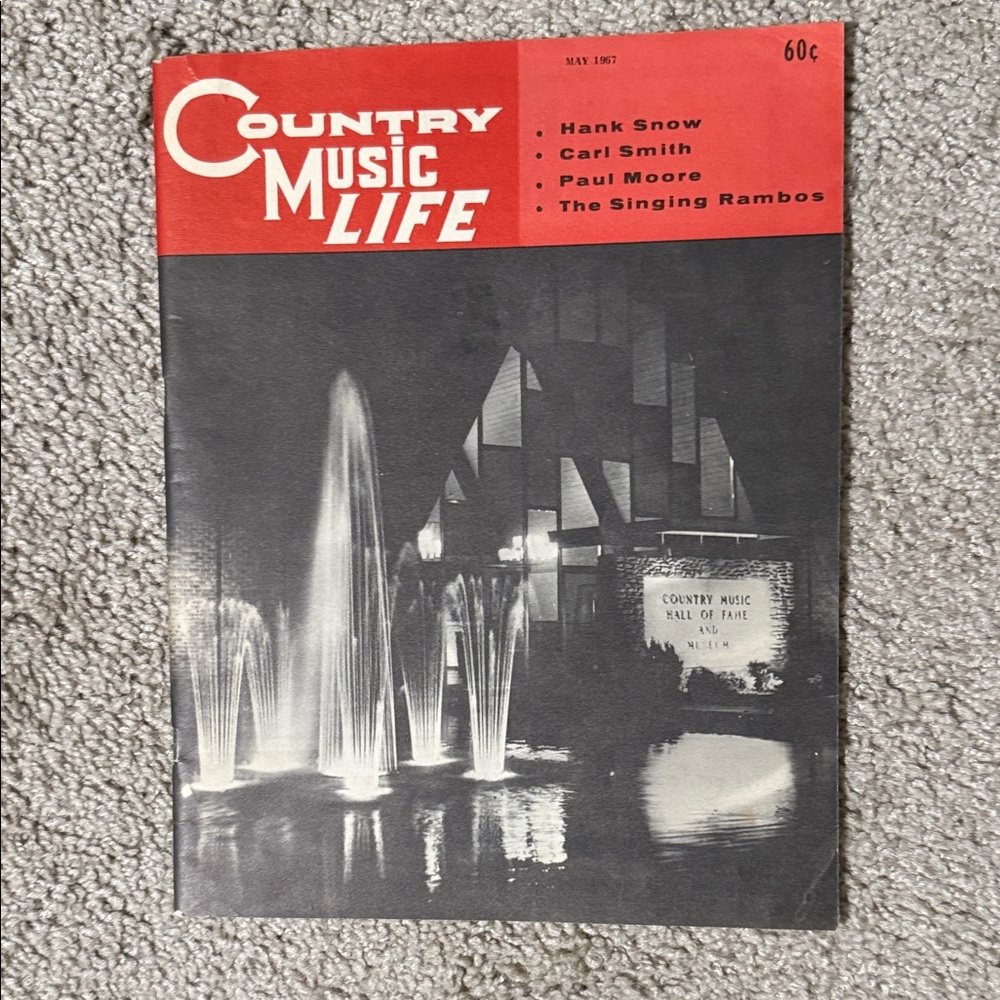 Vintage Country Music Life Magazine 1967